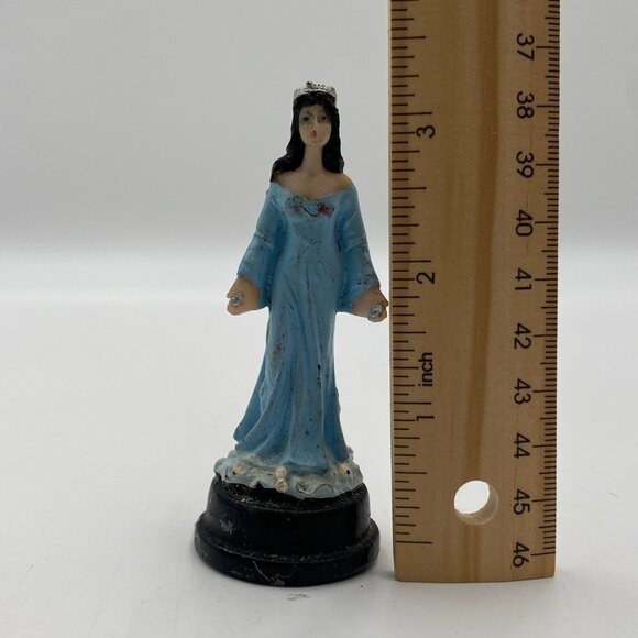 Stella Maris Our Lady St Mary Star of The Sea Stature Figure 3.5" Well Loved - Picture 8 of 8